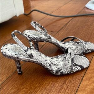 Vince Camuto Snakeskin Patterned Heels